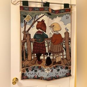 SOLD on another Platform! Mary Engelbreit Wall Hanging “Make A Wish” Tapestry